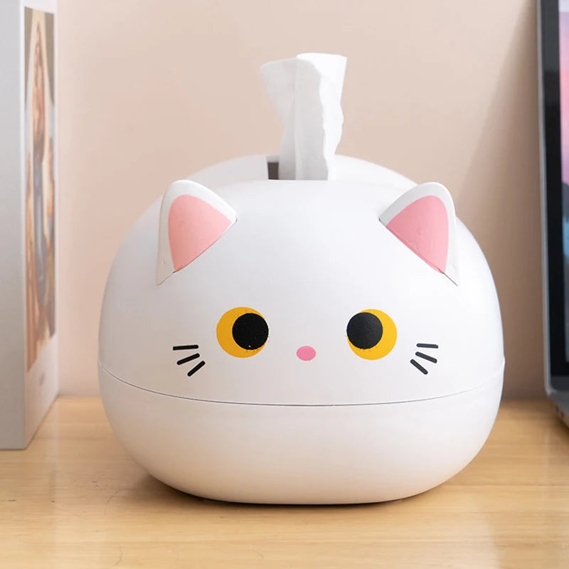Kawaii Cat Tissue Box
