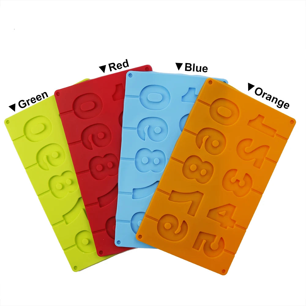 Silicone 0-9 Numbers mold