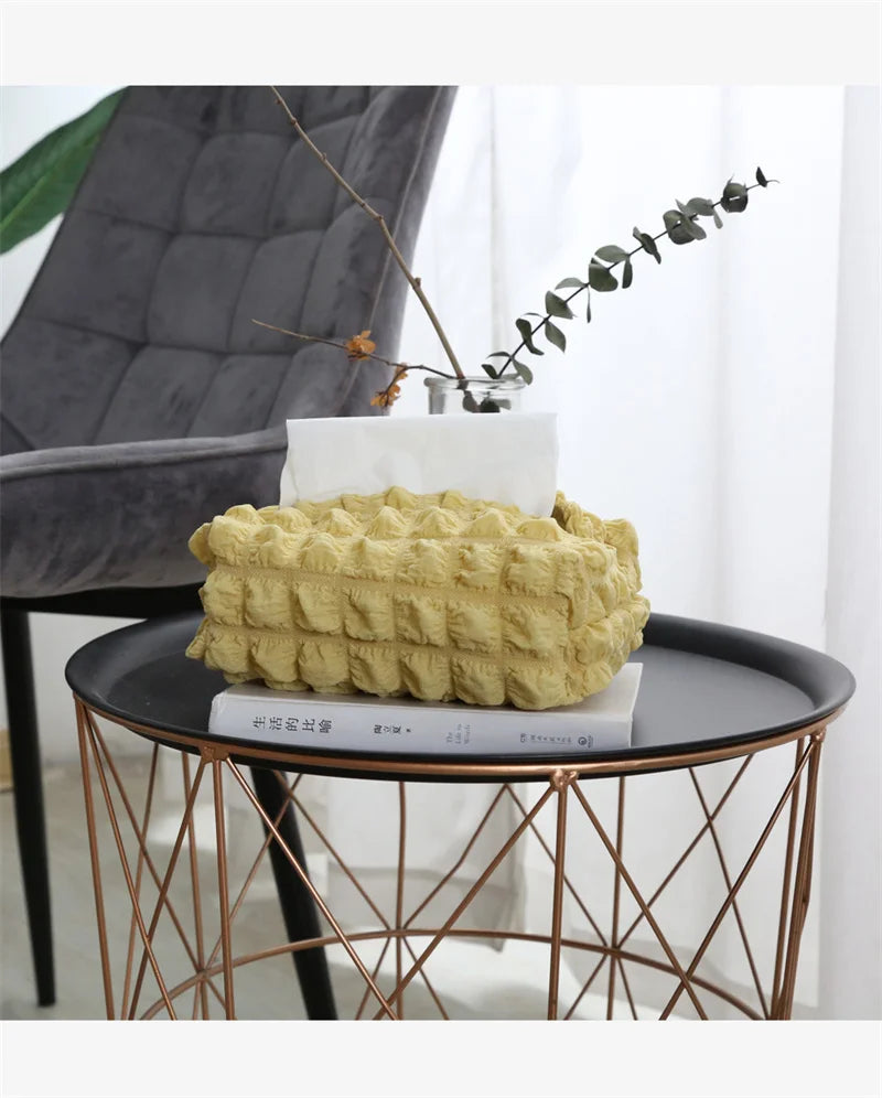 Pineapple Pattern Tissue Box
