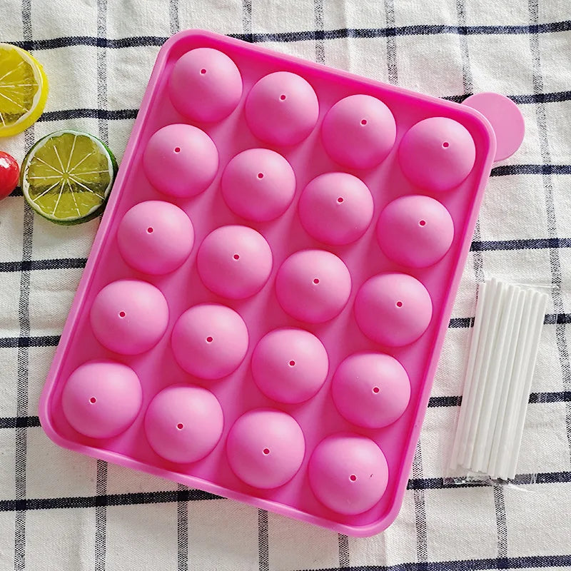 Silicone Cake Pop Maker Mold