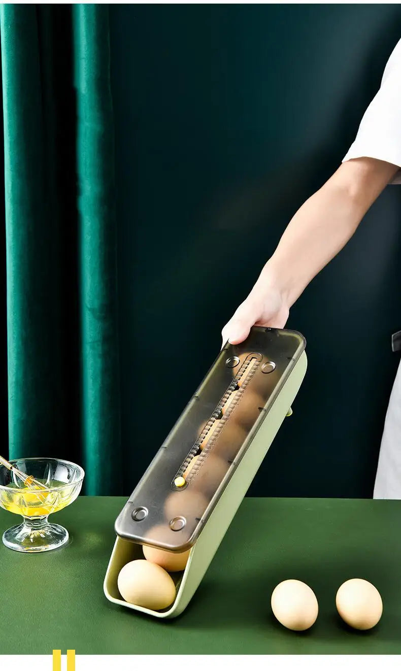 Automatic Rolling Egg Storage Box