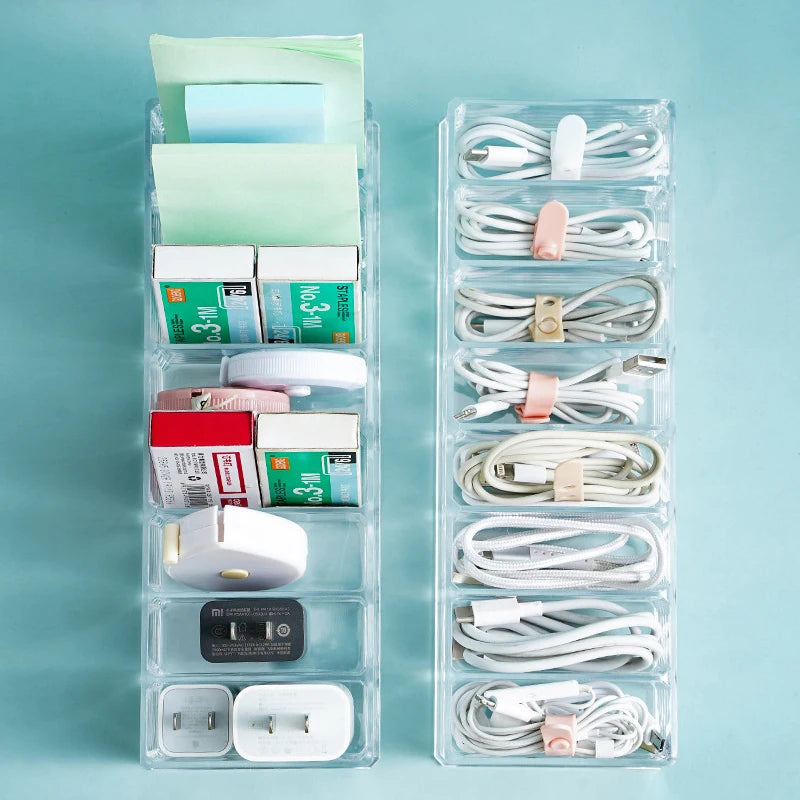 transparent Cable Mobile Phone Storage Box