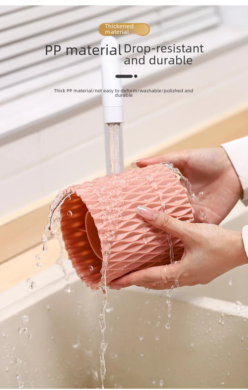 360° Rotating Makeup Brushes Holder