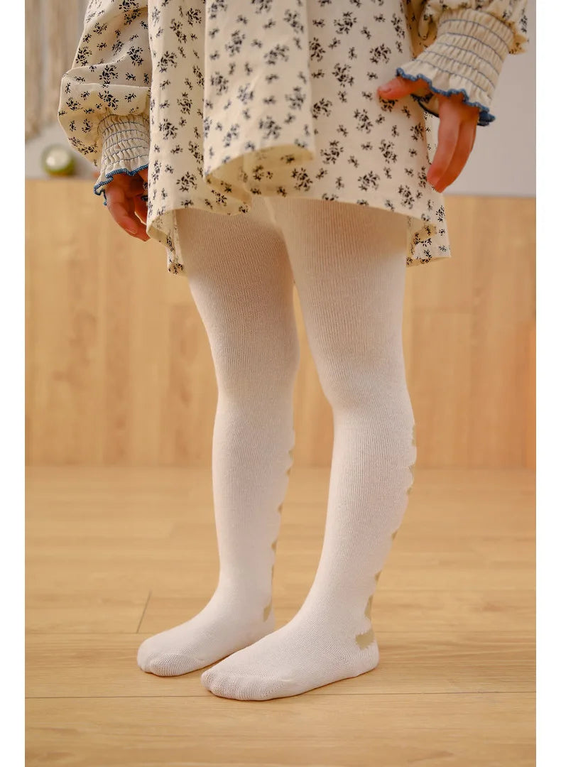 Soft Cotton Princess Bowknot Tights