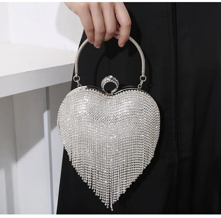 Heart Pattern Handbag