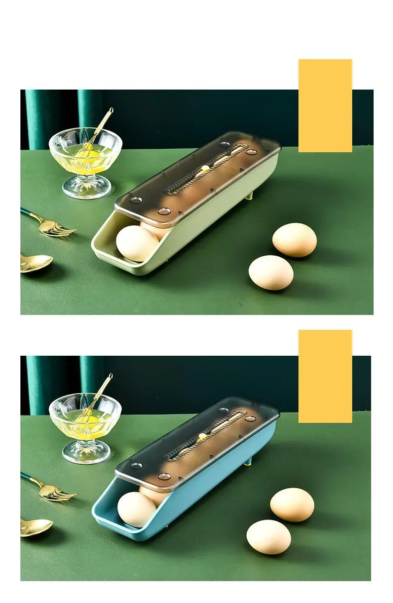 Automatic Rolling Egg Storage Box
