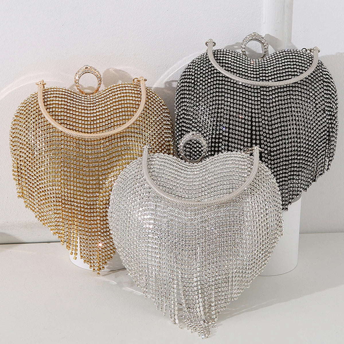 Heart Pattern Handbag