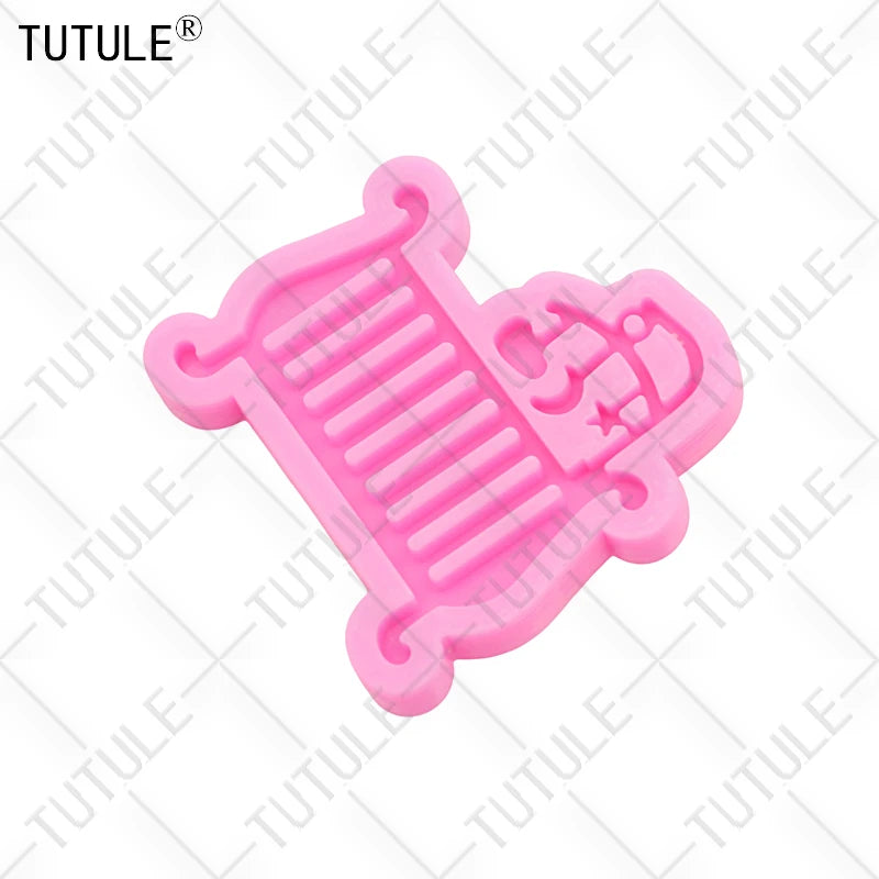 Shiny Baby Shaker Silicone Molder