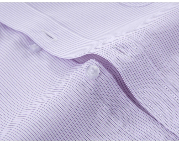Men's Classic Long Sleeve Solid/striped Shirts