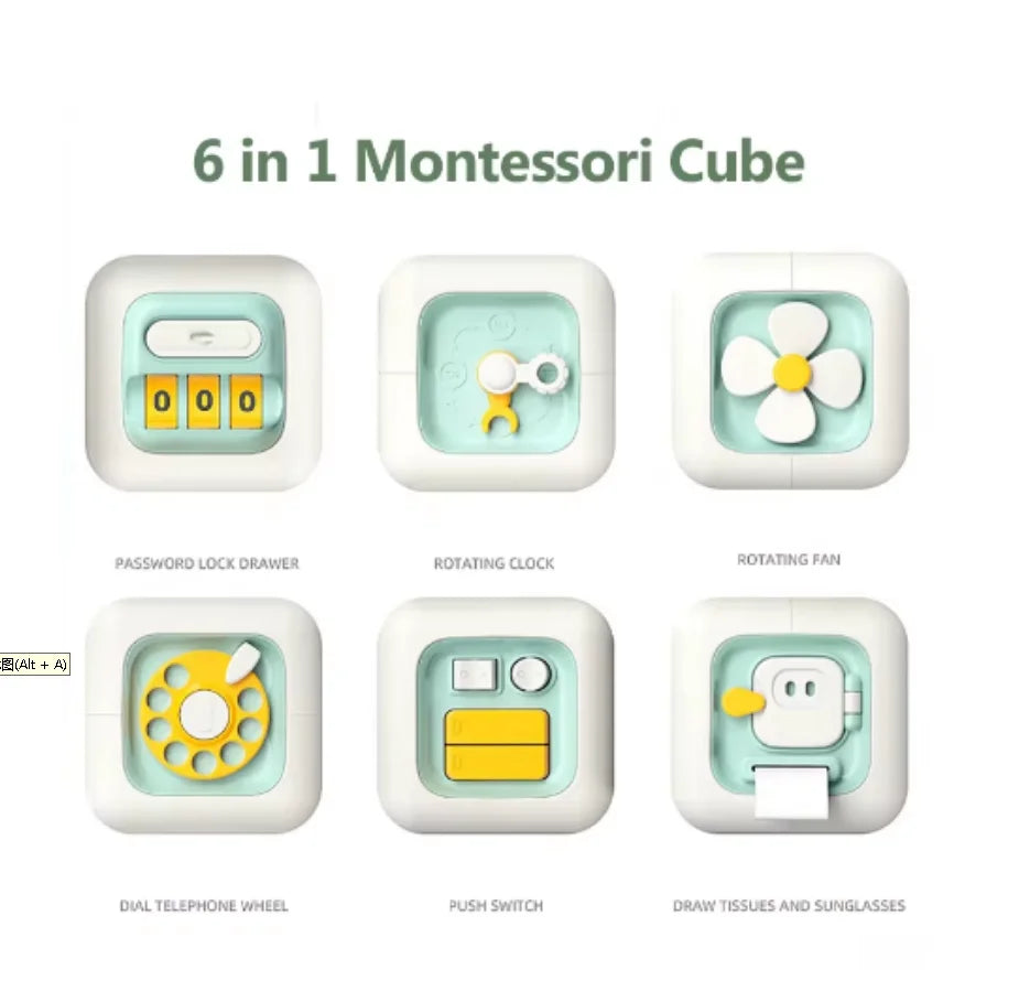 6 in 1 Montessori Educational Toys