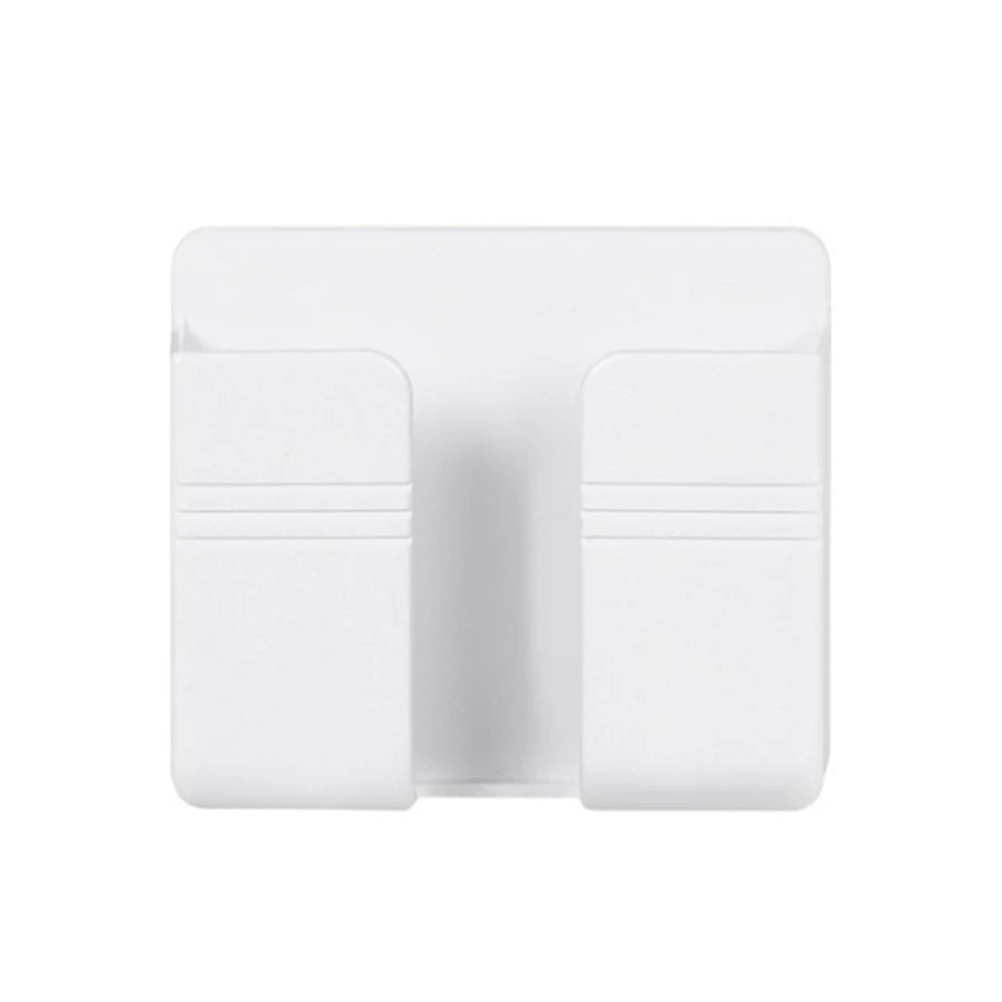 Multifunction Wall Storage – Phone Charging Bracket with Remote Holder