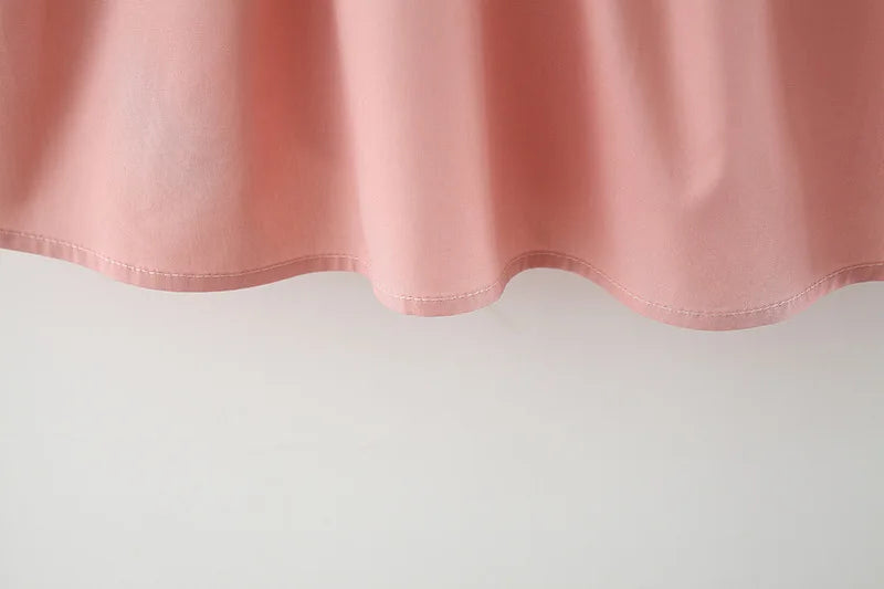 Cotton Long Sleeve  Dress