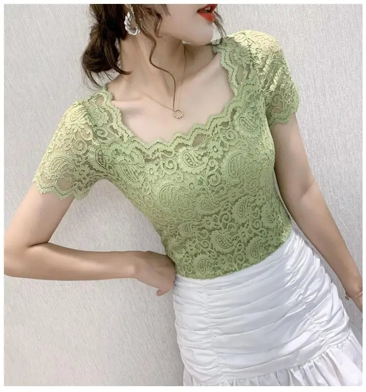 Women Lace Top