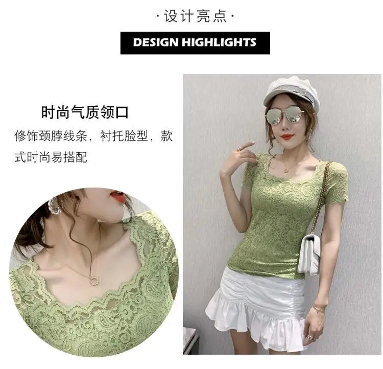 Women Lace Top