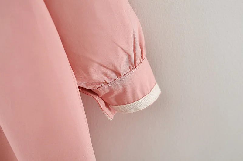 Cotton Long Sleeve  Dress