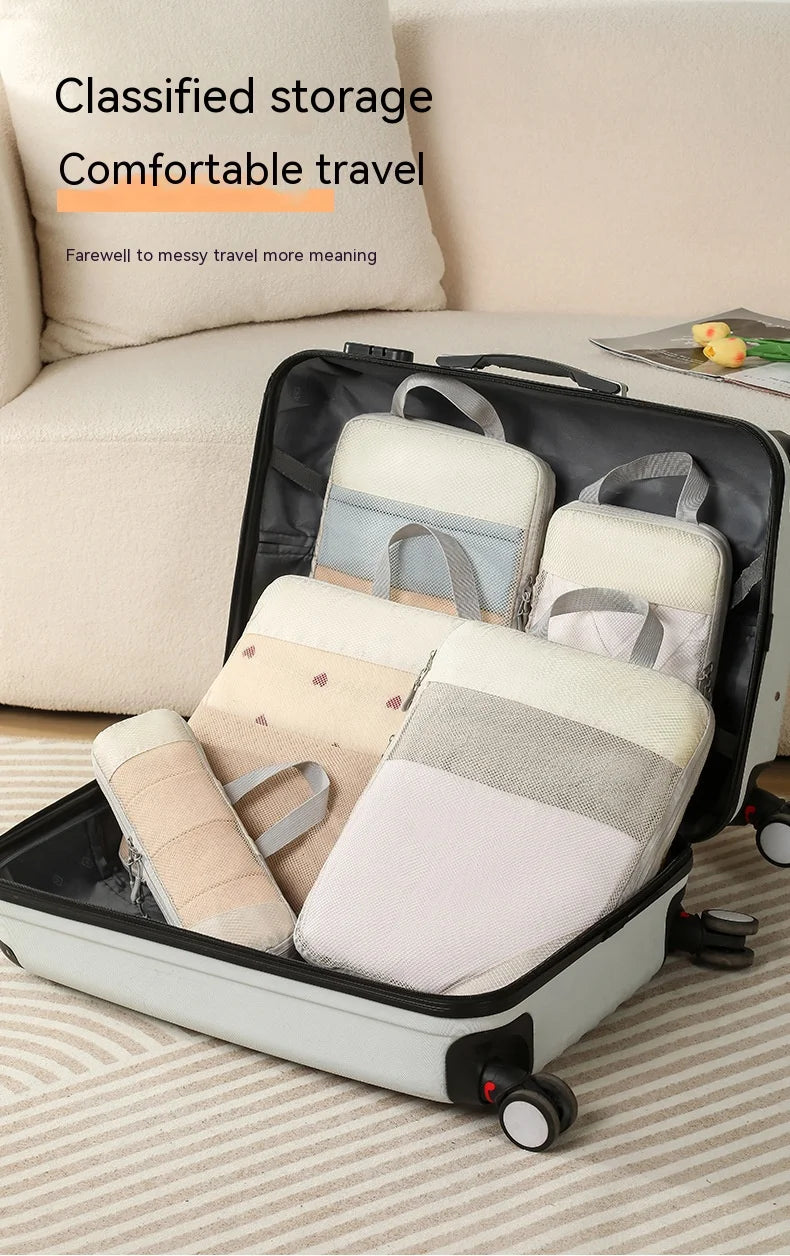 Luggage Packing Cubes – Expandable Compression Organizers for Suitcases & Trips
