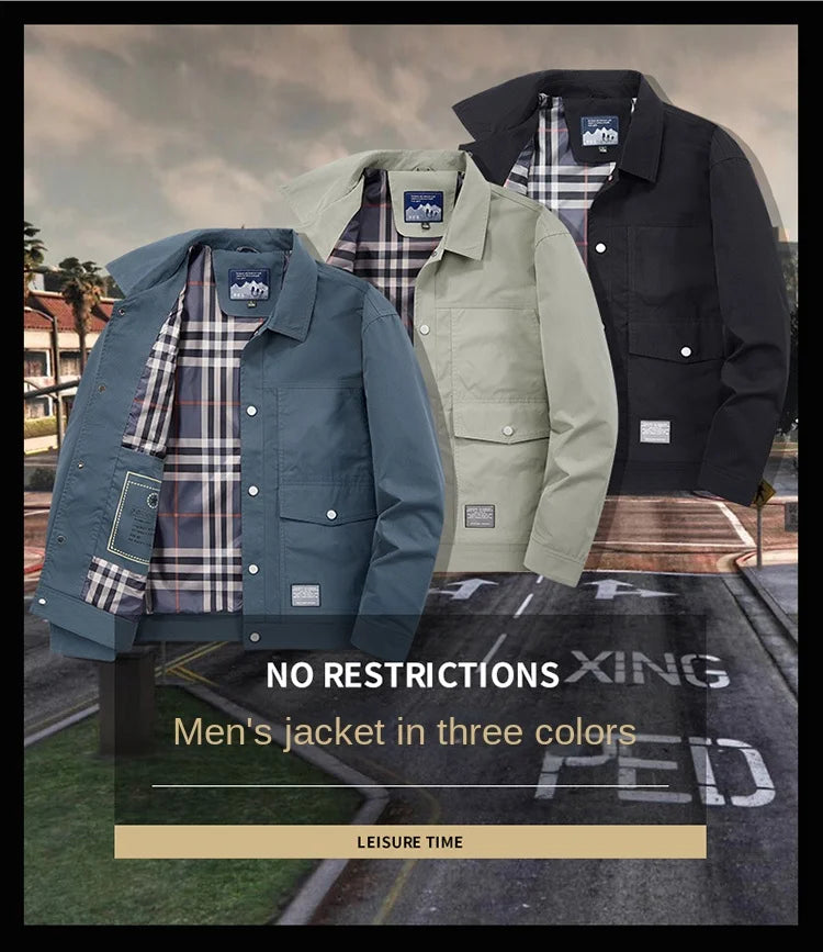 Men's Lapel Jacket