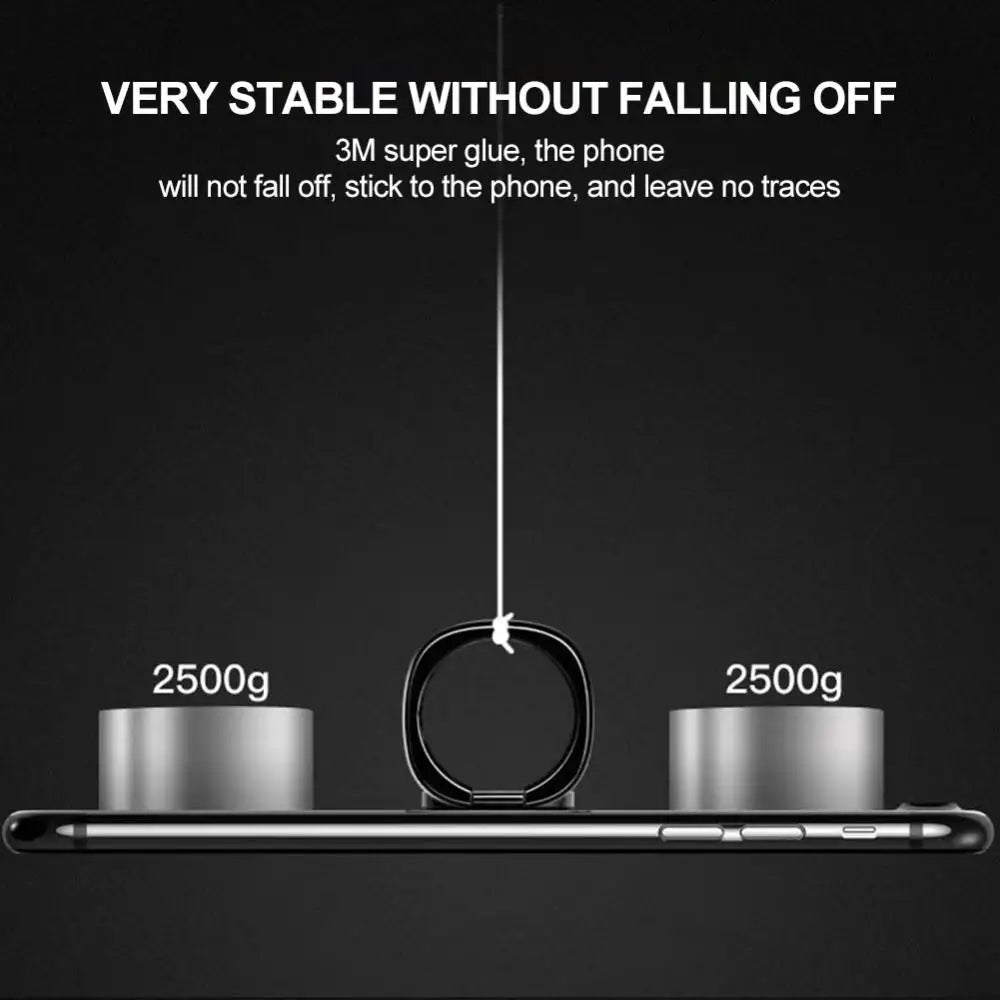 Metal Phone Holder Rotatable Finger Ring