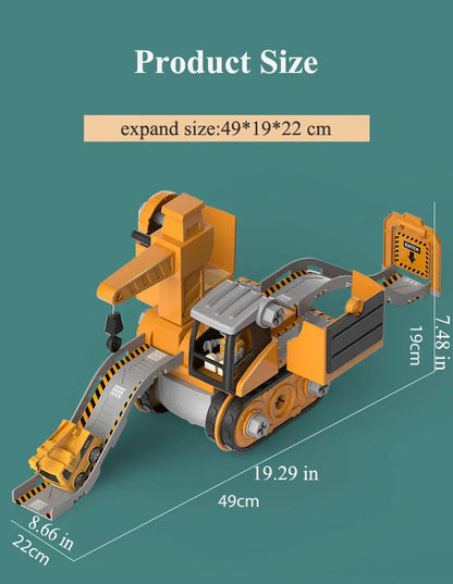 Kids Engineering Vehicle Electric Drill Tool Toys