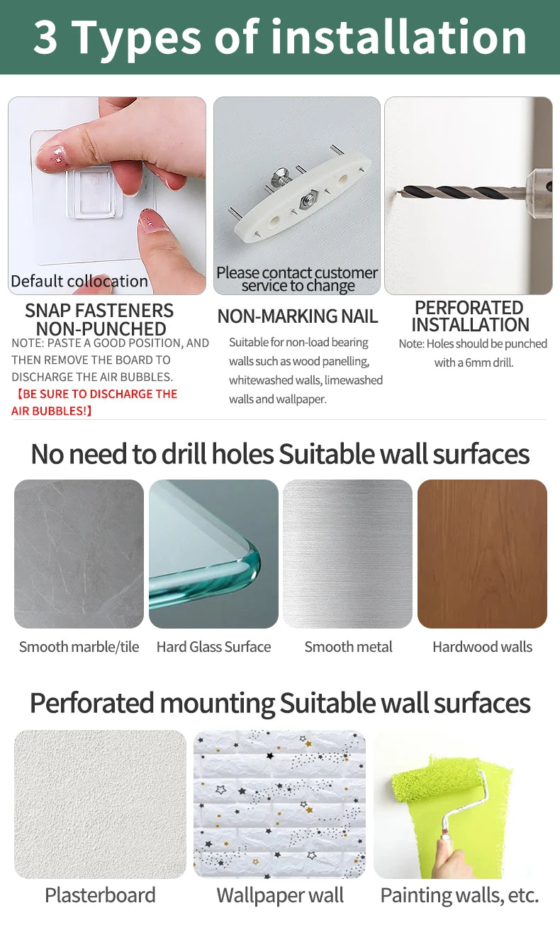 Pegboard Wall Display Kit – Modular Punch-Free Panels for Craft Room & Office Storage