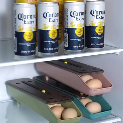 Automatic Rolling Egg Storage Box