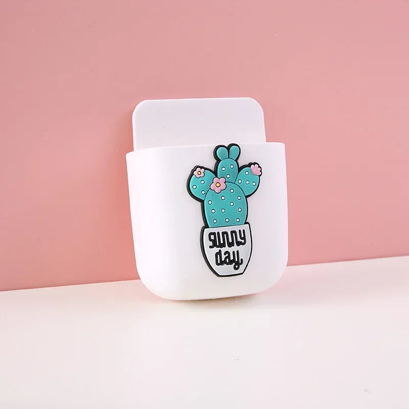 StickieBox Organizer – Cute Self-Adhesive Holder for Pens, Phones & Remotes