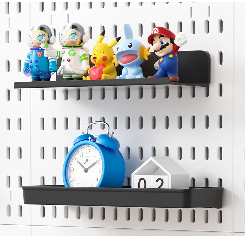 Pegboard Wall Display Kit – Modular Punch-Free Panels for Craft Room & Office Storage