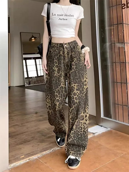Leopard Print Pants