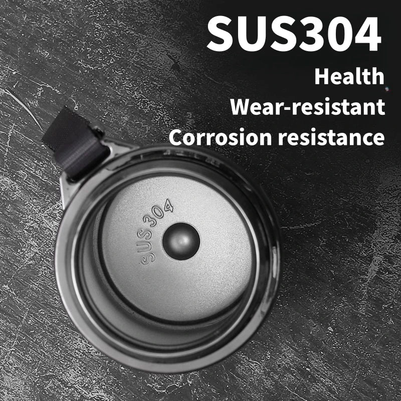 Stainless Steel Thermos Bottle with LED Temperature Display