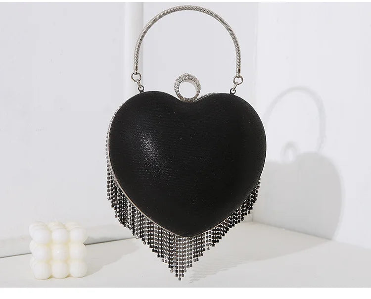Heart Pattern  Handbag