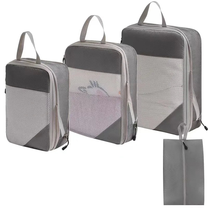 Luggage Packing Cubes – Expandable Compression Organizers for Suitcases & Trips