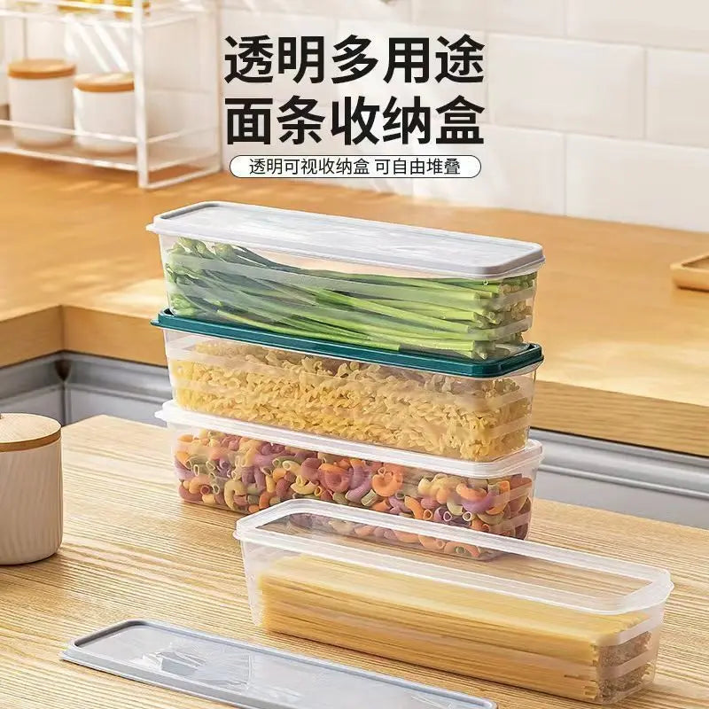 Multi-Pack Food Storage Containers – 2/4pcs Fresh-Keeping Boxes with Lids for Fridge & Kitchen