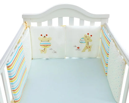 6Pcs/Set Baby Bed Protector