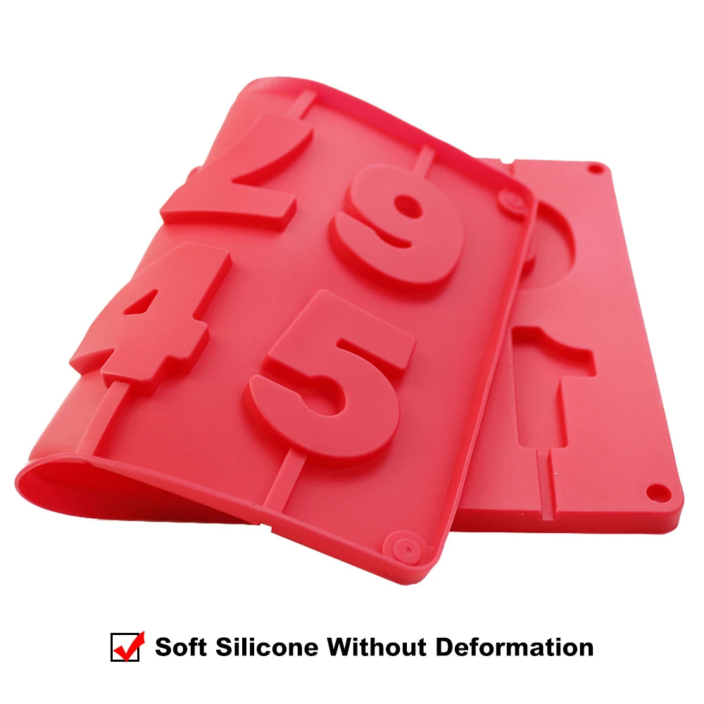 Silicone 0-9 Numbers mold