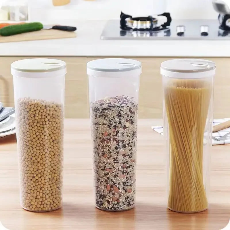 Sealed Noodle Storage Box – Food-Grade Plastic Container with Compartments