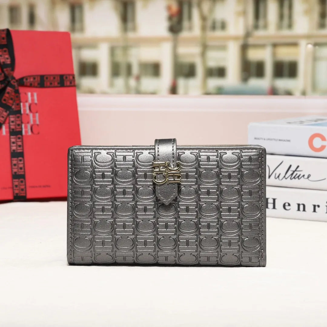 Elegant Long Wallet – High-Capacity Organizer for Cards & Coins