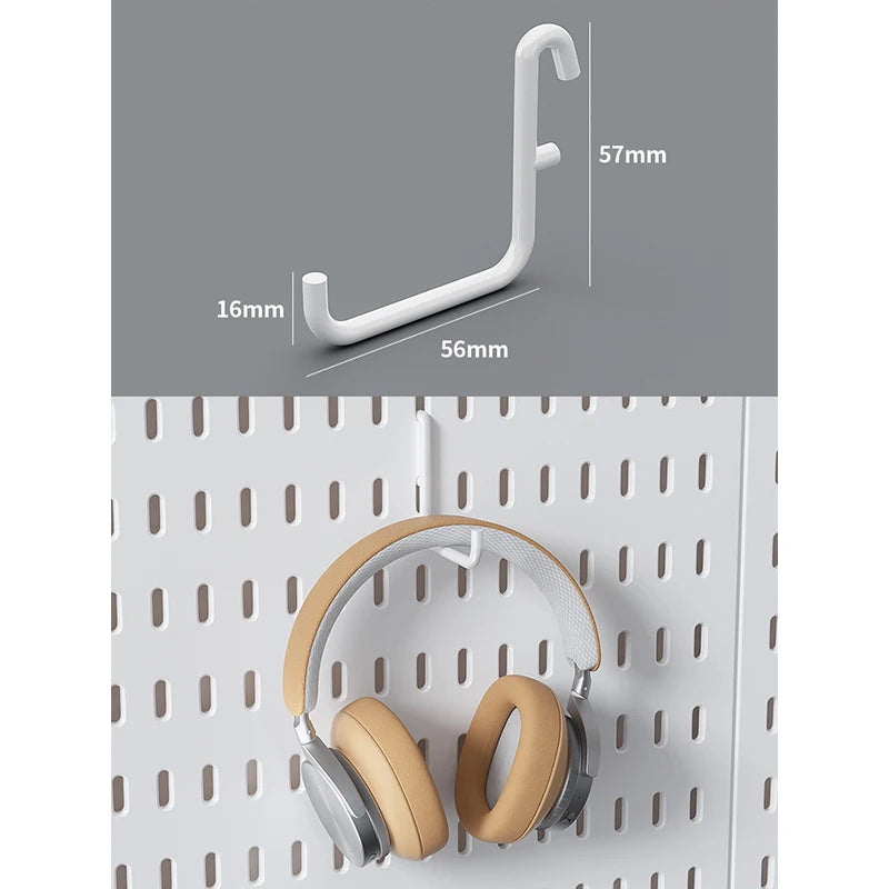 Pegboard Wall Display Kit – Modular Punch-Free Panels for Craft Room & Office Storage