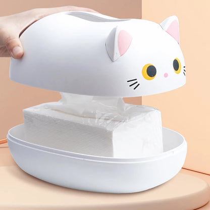 Kawaii Cat Tissue Box