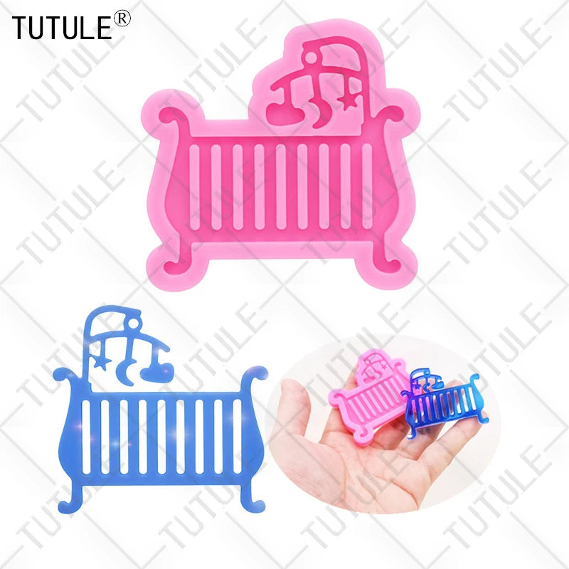 Shiny Baby Shaker Silicone Molder