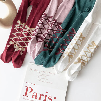 Soft Cotton Princess Bowknot Tights