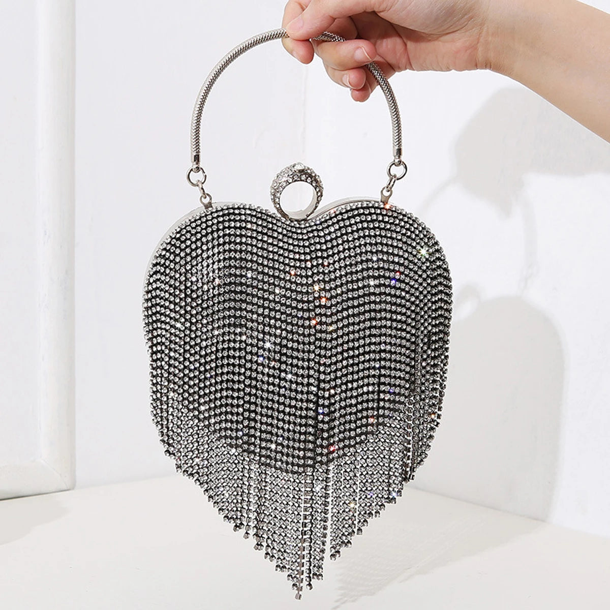 Heart Pattern  Handbag
