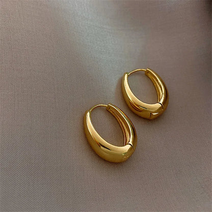 Metal Drop Earrings for Woman