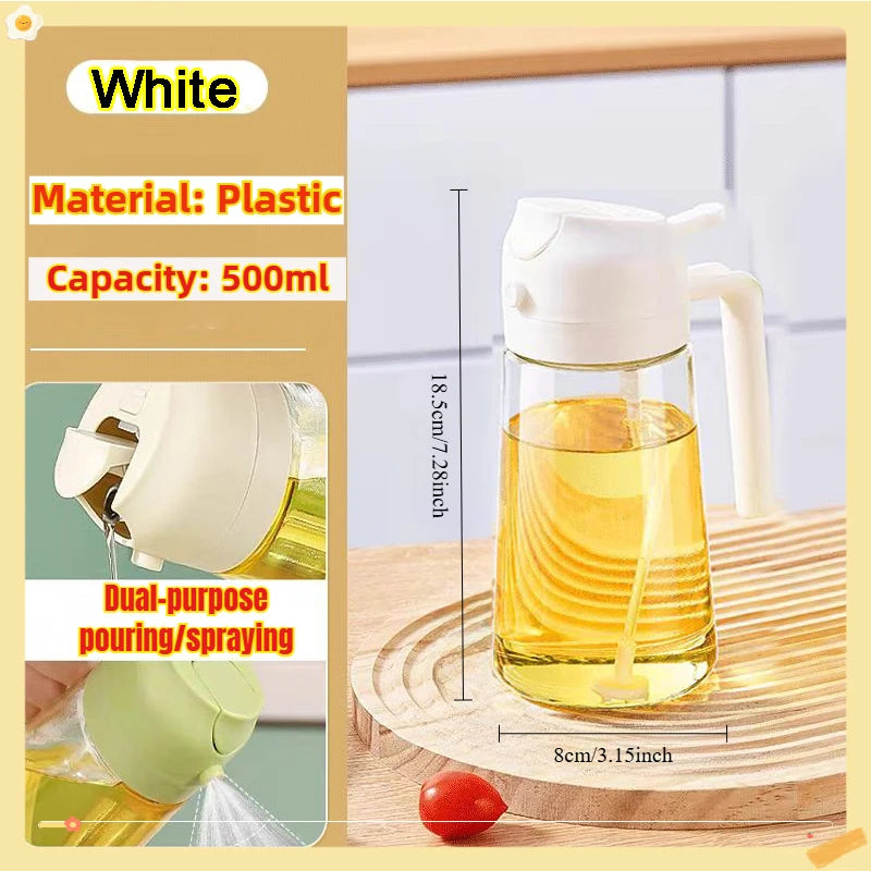 Kitchen Oil Spray Bottle, Multipurpose Refillable bottle