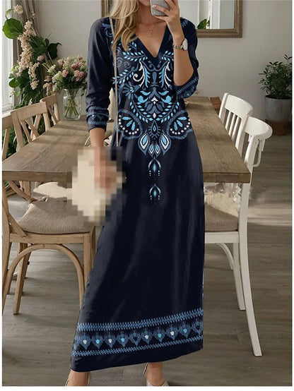 Women's  Digital Print Dress