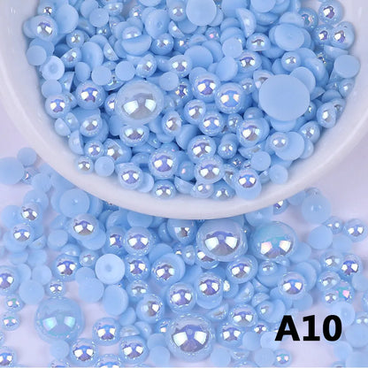 Random Mix  Beads Imitation Pearl