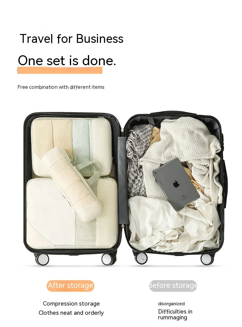 Luggage Packing Cubes – Expandable Compression Organizers for Suitcases & Trips