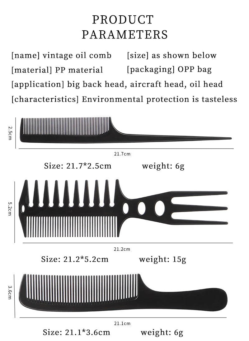 6pcs Combs