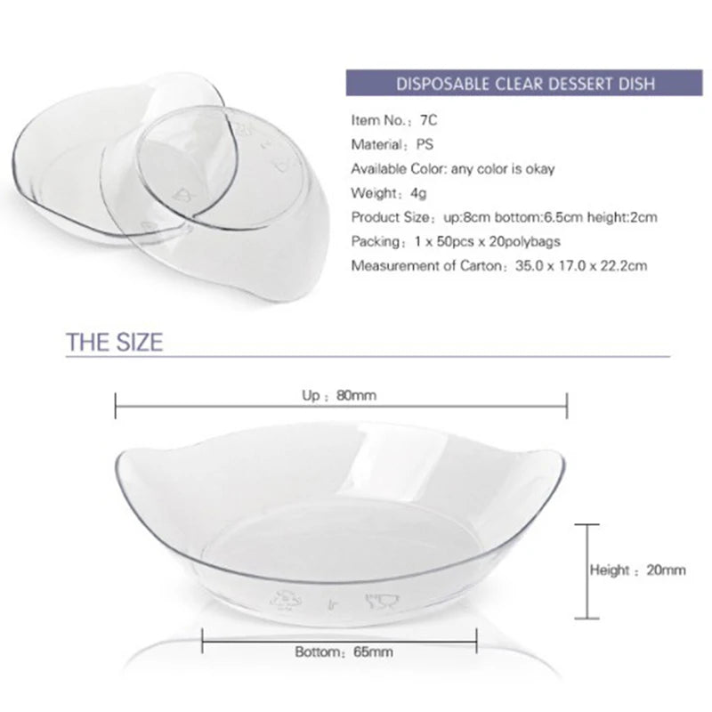 Ice Cream Fruit Dessert Container