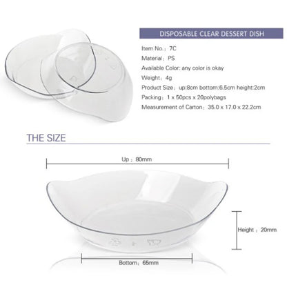 Ice Cream Fruit Dessert Container