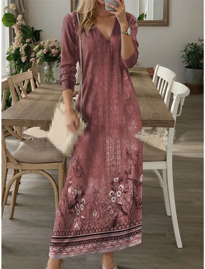 Women's  Digital Print Dress